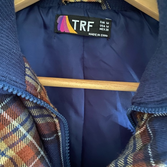 Vintage ZARA TRF Puffer Vest. Quilted flannel. - Picture 4 of 4